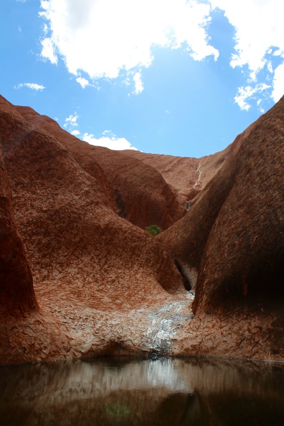 Rock pool at Uluru, Northern Territory